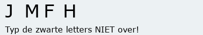 Bevestigingscode