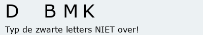 Bevestigingscode