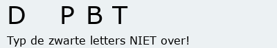 Bevestigingscode