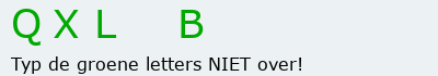 Bevestigingscode