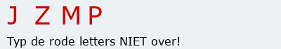 Bevestigingscode