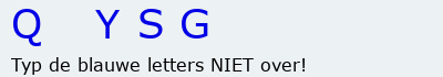 Bevestigingscode