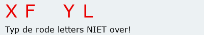 Bevestigingscode