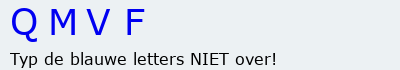Bevestigingscode