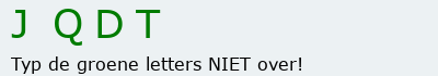 Bevestigingscode