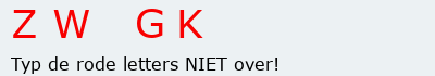 Bevestigingscode