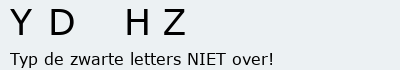 Bevestigingscode