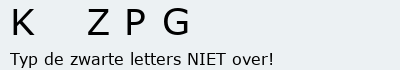 Bevestigingscode