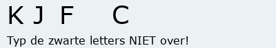 Bevestigingscode