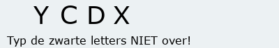 Bevestigingscode