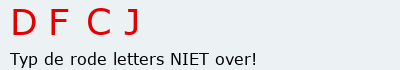 Bevestigingscode