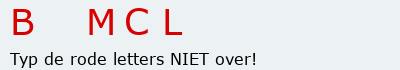 Bevestigingscode