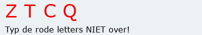 Bevestigingscode