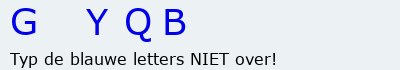 Bevestigingscode