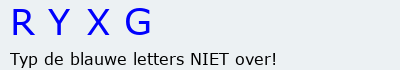 Bevestigingscode