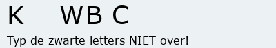 Bevestigingscode