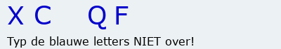 Bevestigingscode