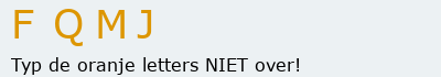 Bevestigingscode