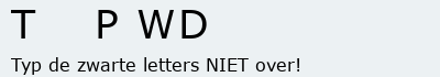 Bevestigingscode