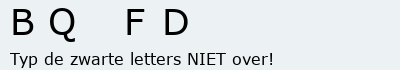 Bevestigingscode