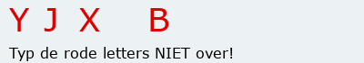 Bevestigingscode