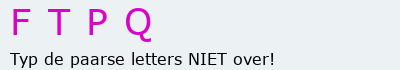 Bevestigingscode