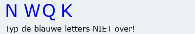 Bevestigingscode