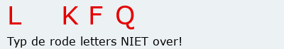 Bevestigingscode