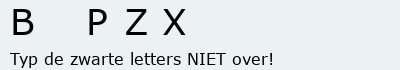 Bevestigingscode