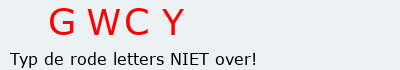 Bevestigingscode