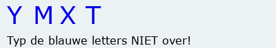 Bevestigingscode