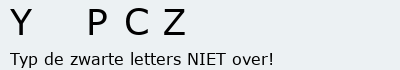 Bevestigingscode