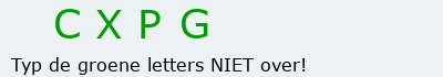 Bevestigingscode