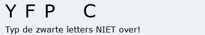 Bevestigingscode