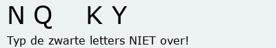 Bevestigingscode