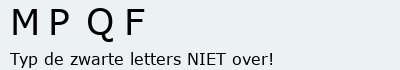 Bevestigingscode