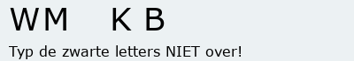 Bevestigingscode