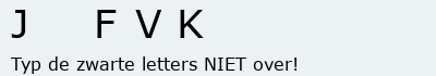 Bevestigingscode