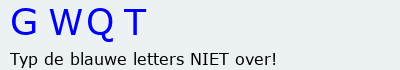 Bevestigingscode