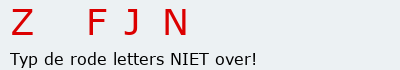 Bevestigingscode