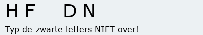 Bevestigingscode