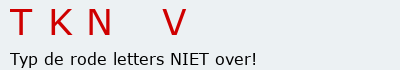 Bevestigingscode