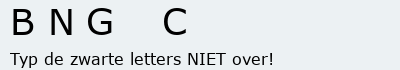 Bevestigingscode