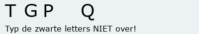 Bevestigingscode