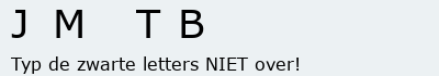 Bevestigingscode