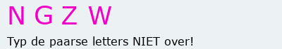 Bevestigingscode