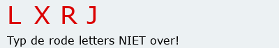 Bevestigingscode