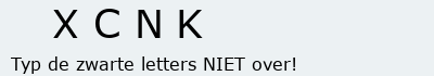 Bevestigingscode
