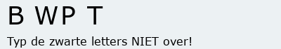 Bevestigingscode