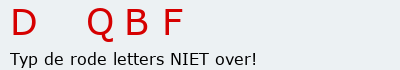 Bevestigingscode